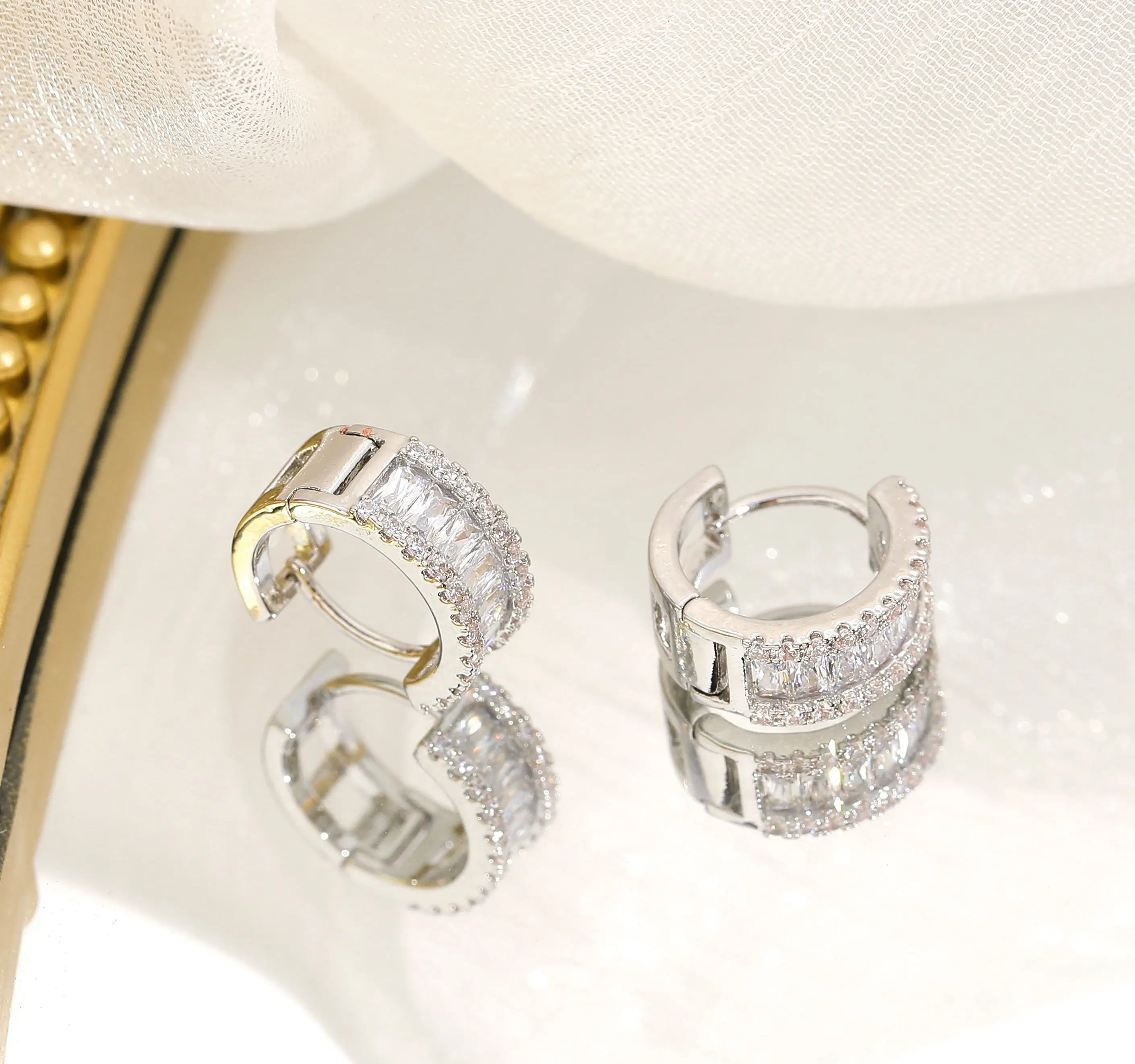 Aurora Sparkle Hoops