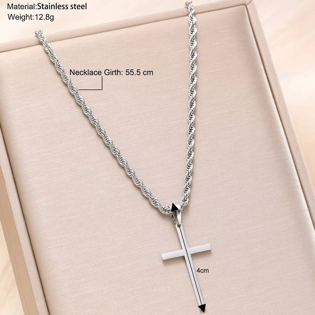 CrossLite Minimalist Faith Necklace