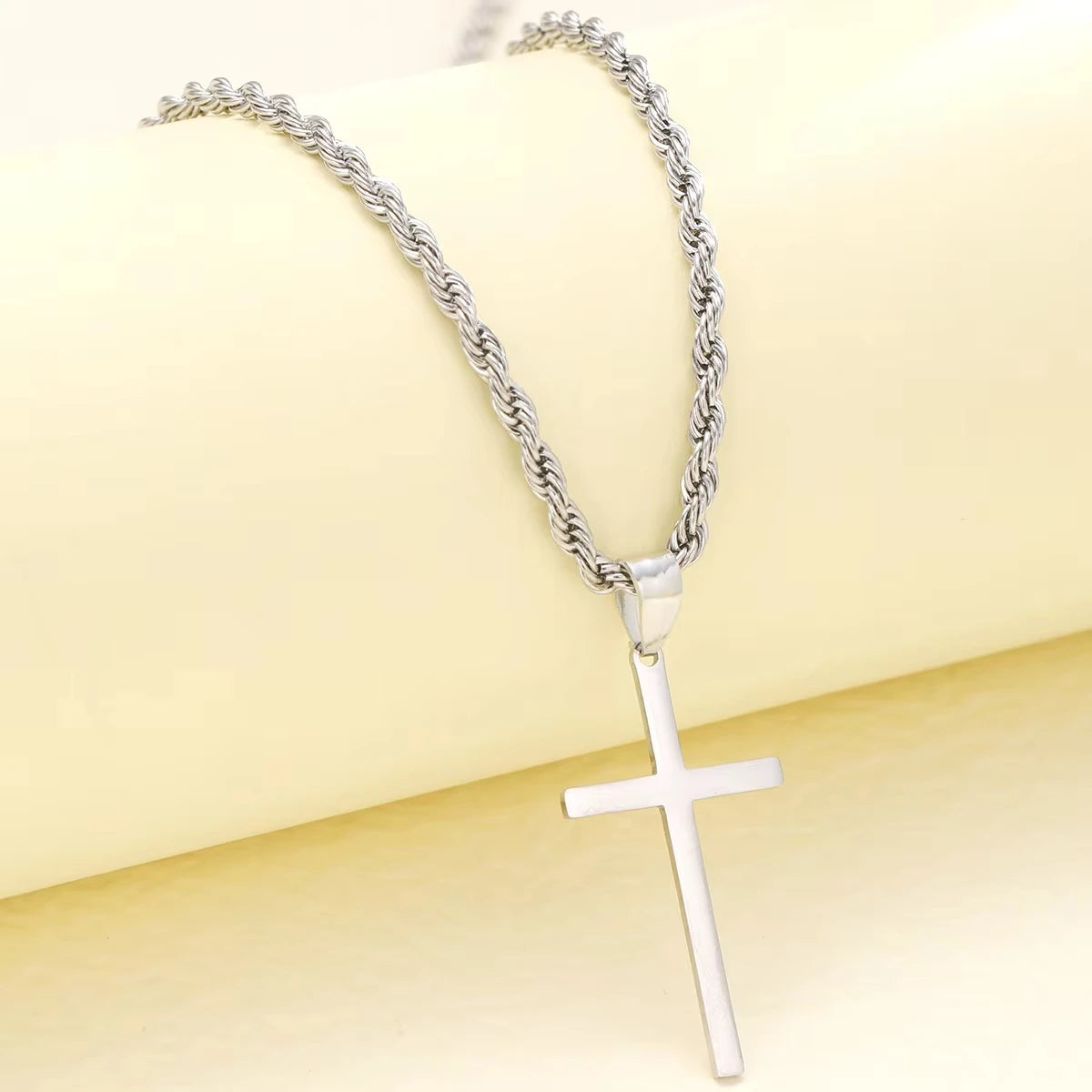 CrossLite Minimalist Faith Necklace