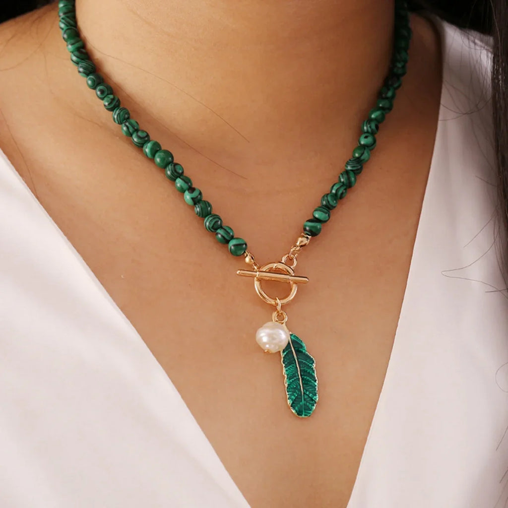 Emerald Spirit™ – Malachite Healing Necklace