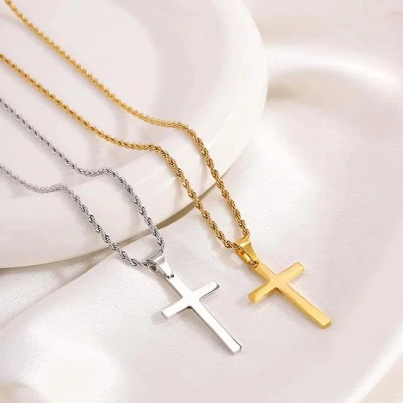 CrossLite Minimalist Faith Necklace