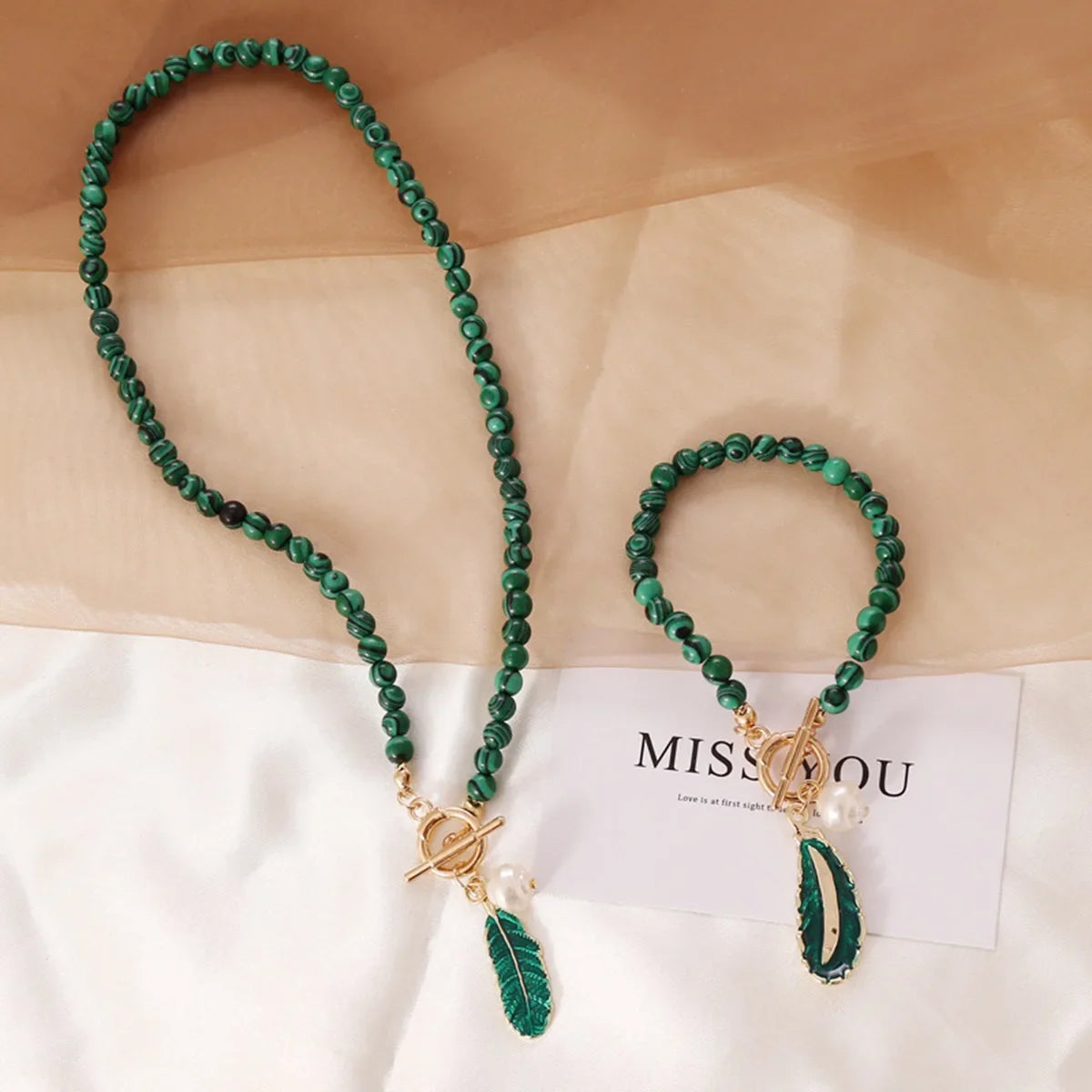 Emerald Spirit™ – Malachite Healing Necklace